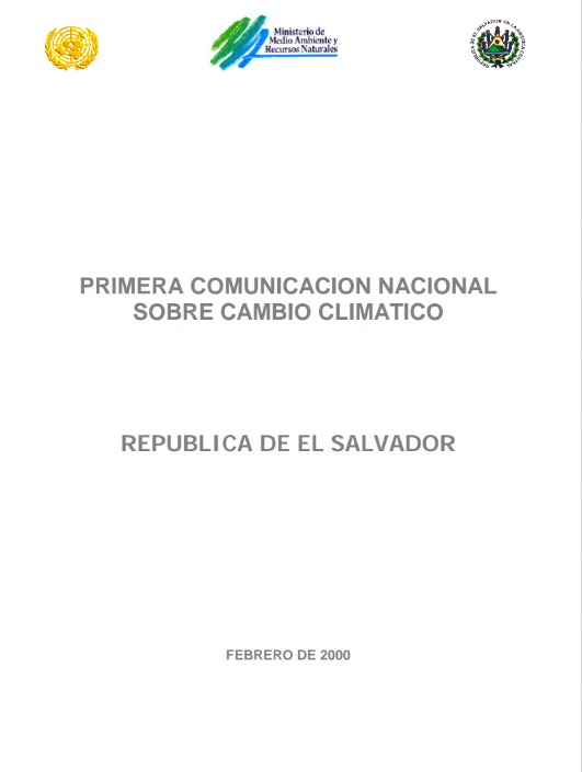 Primera Comunicación nacional de El Salvador